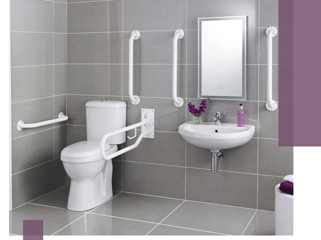 Поручни для санузлов в Димитровграде: установка, ремонт и монтаж