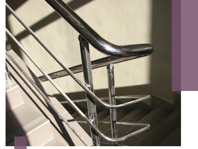 Поручни из нержавеющей стали под ключ в Димитровграде